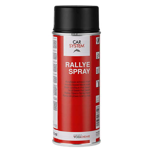 Carsystem rallye spray zwart mat 400 ml