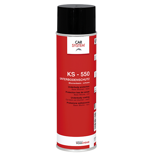Carsystem KS-550 bitumen spray zwart 500 ml, Drive-in Autolakken Wijchen