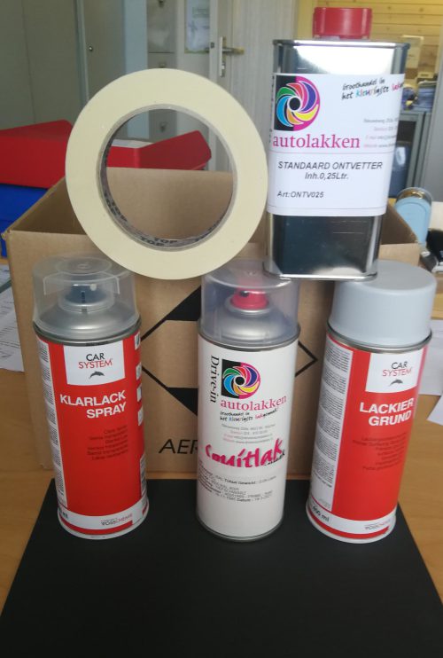 Complete reparatieset voor kleine krassen op de auto, Drive-in Autolakken Wijchen